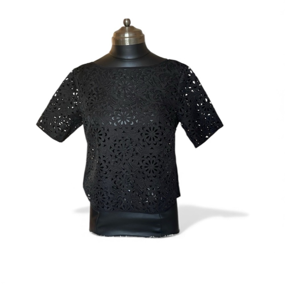 Banana republic Elegant Black Lace Women's Top